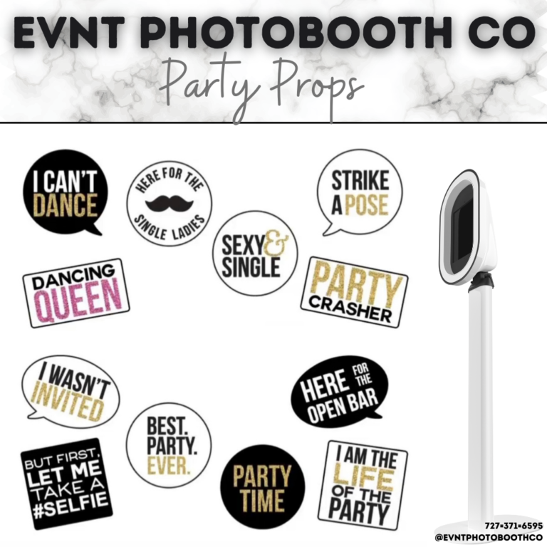 Photobooth Tampa Props FL