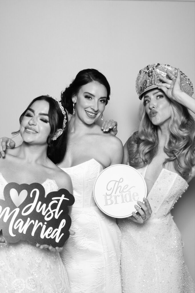 Glam Booth Black & White Kardashian Photo Booth rental tampa fl