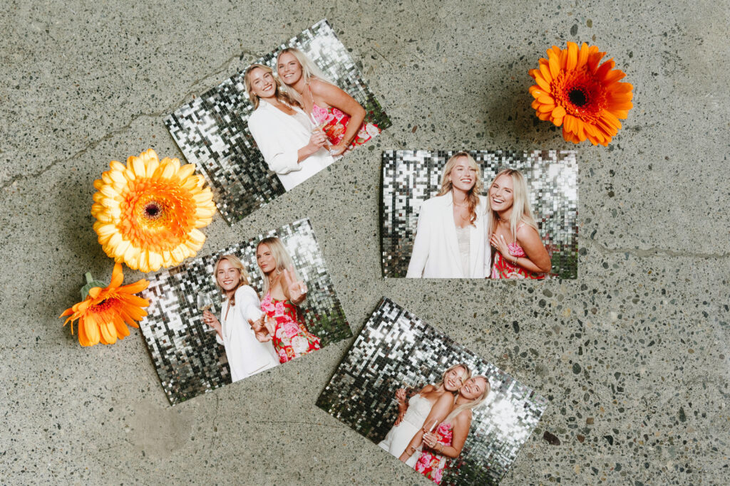 Photo Booth prints for tampa bay events and weddings