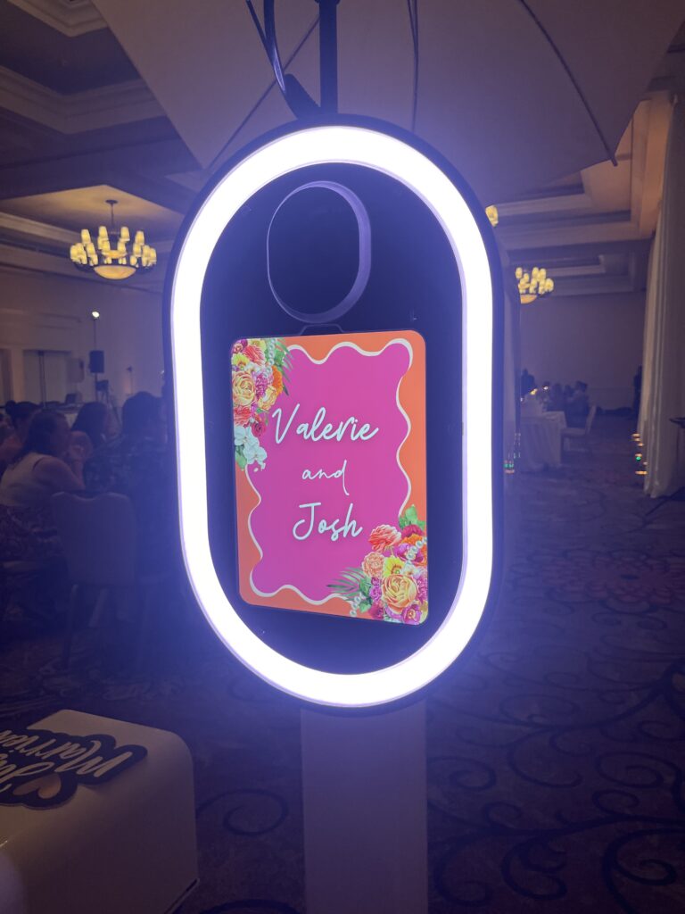 Wedding on Clearwater Beach at The Sandpearl Resort Photo Booth with Prints