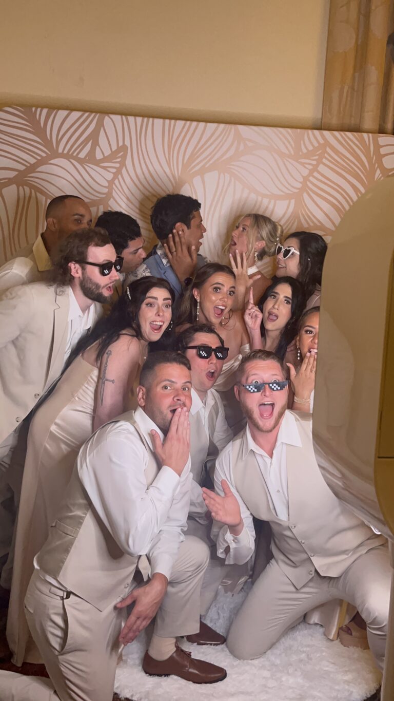 Group Photo in Photobooth