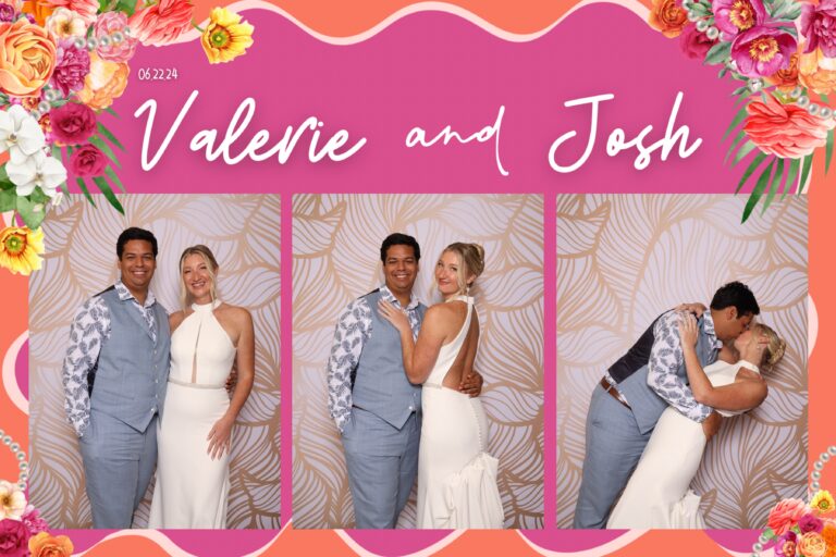 Wedding on Clearwater Beach at The Sandpearl Resort Photo Booth with Prints