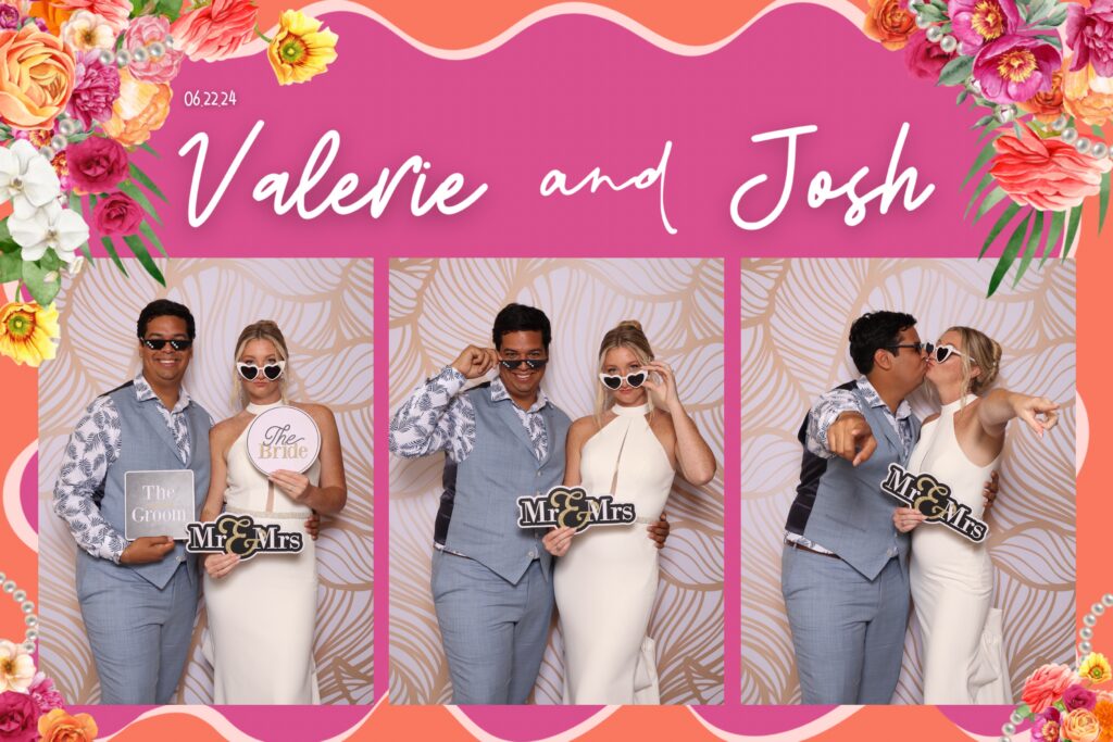 Wedding on Clearwater Beach at The Sandpearl Resort Photo Booth with Prints