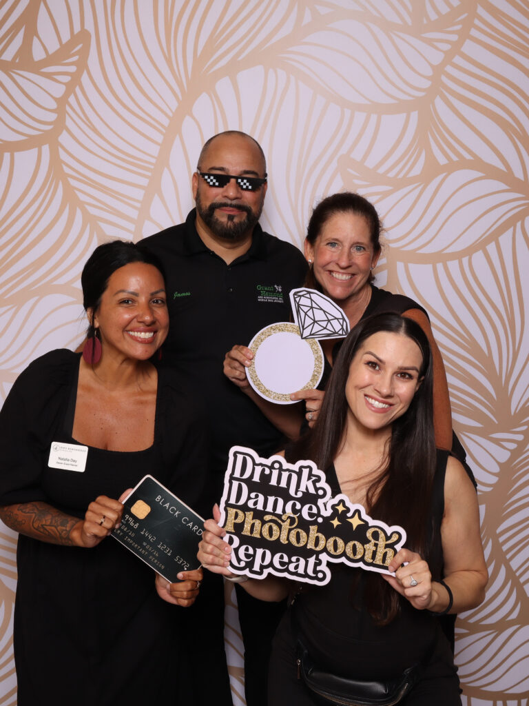 Wedding on Clearwater Beach at The Sandpearl Resort Photo Booth with Prints