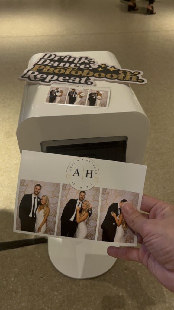 Tampa prints Photo Booth rental wedding events