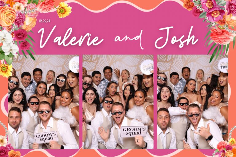 Wedding on Clearwater Beach at The Sandpearl Resort Photo Booth with Prints