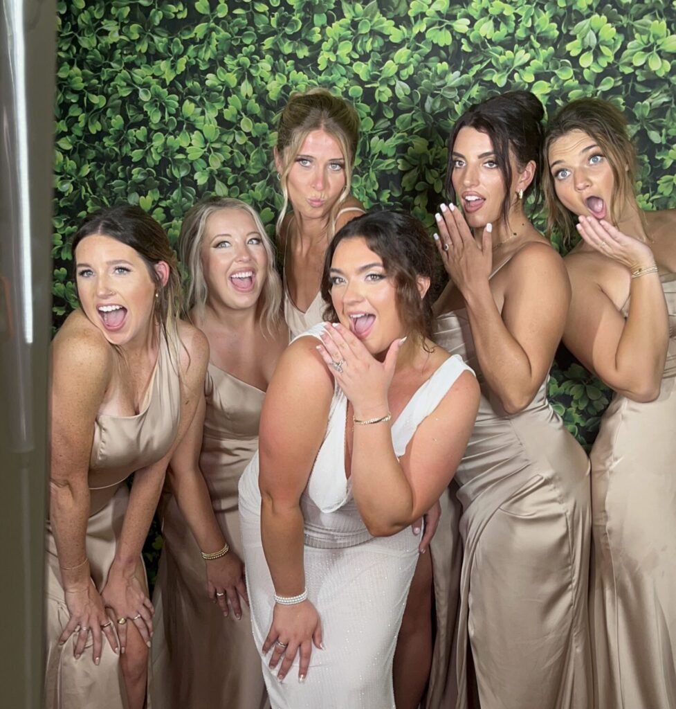 Wedding photo booth