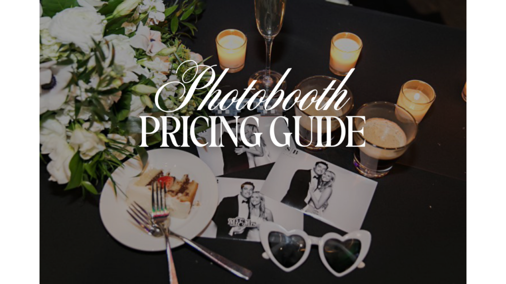 Wedding Photobooth Pricing Guide Packages and pricing Tampa Bay, FL