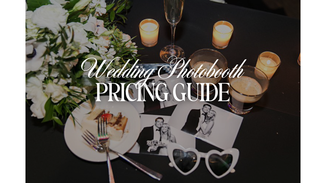 Wedding Photo Booth pricing guide tampa bay florida