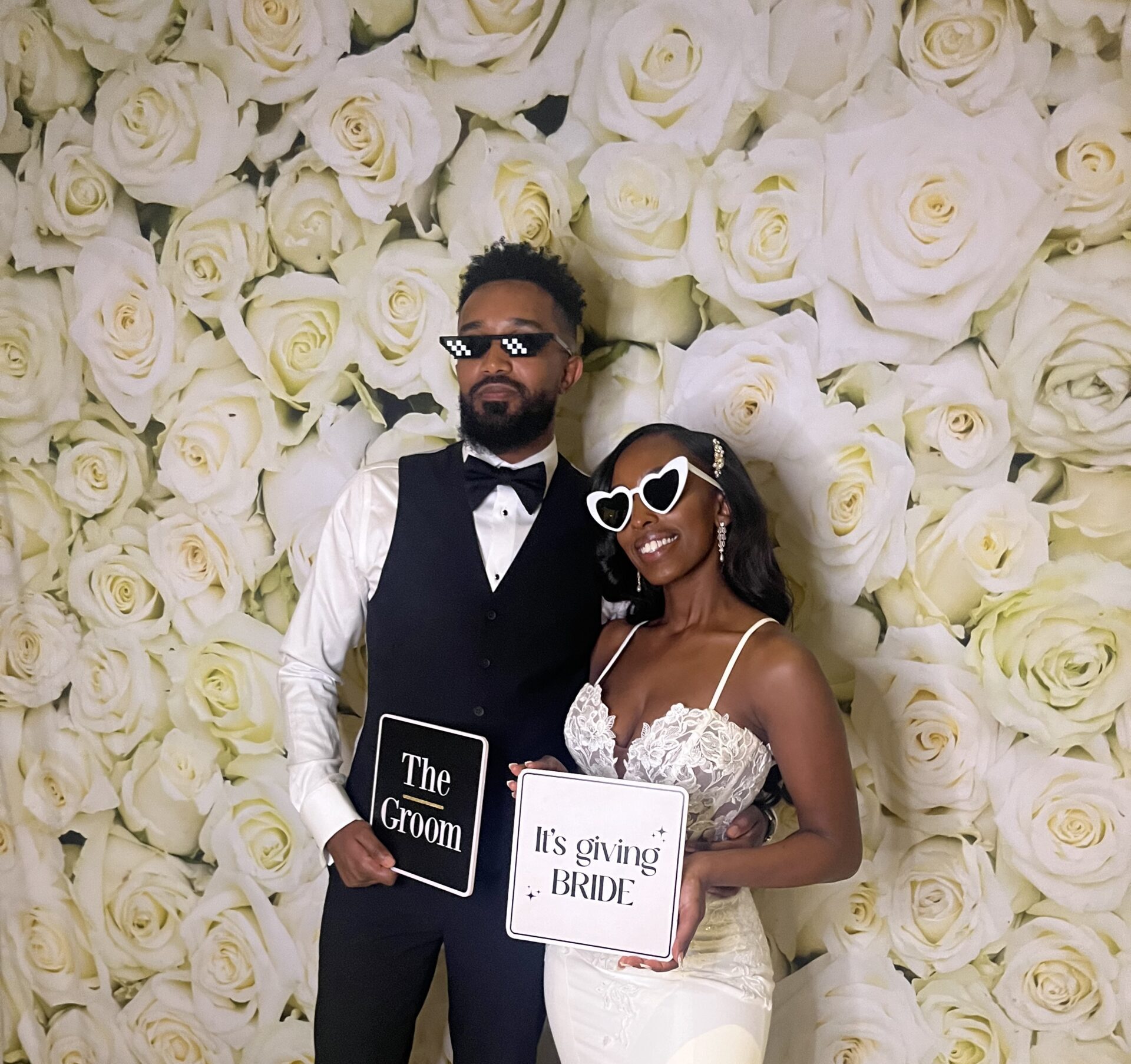 Tampa garden club wedding Photo Booth rental