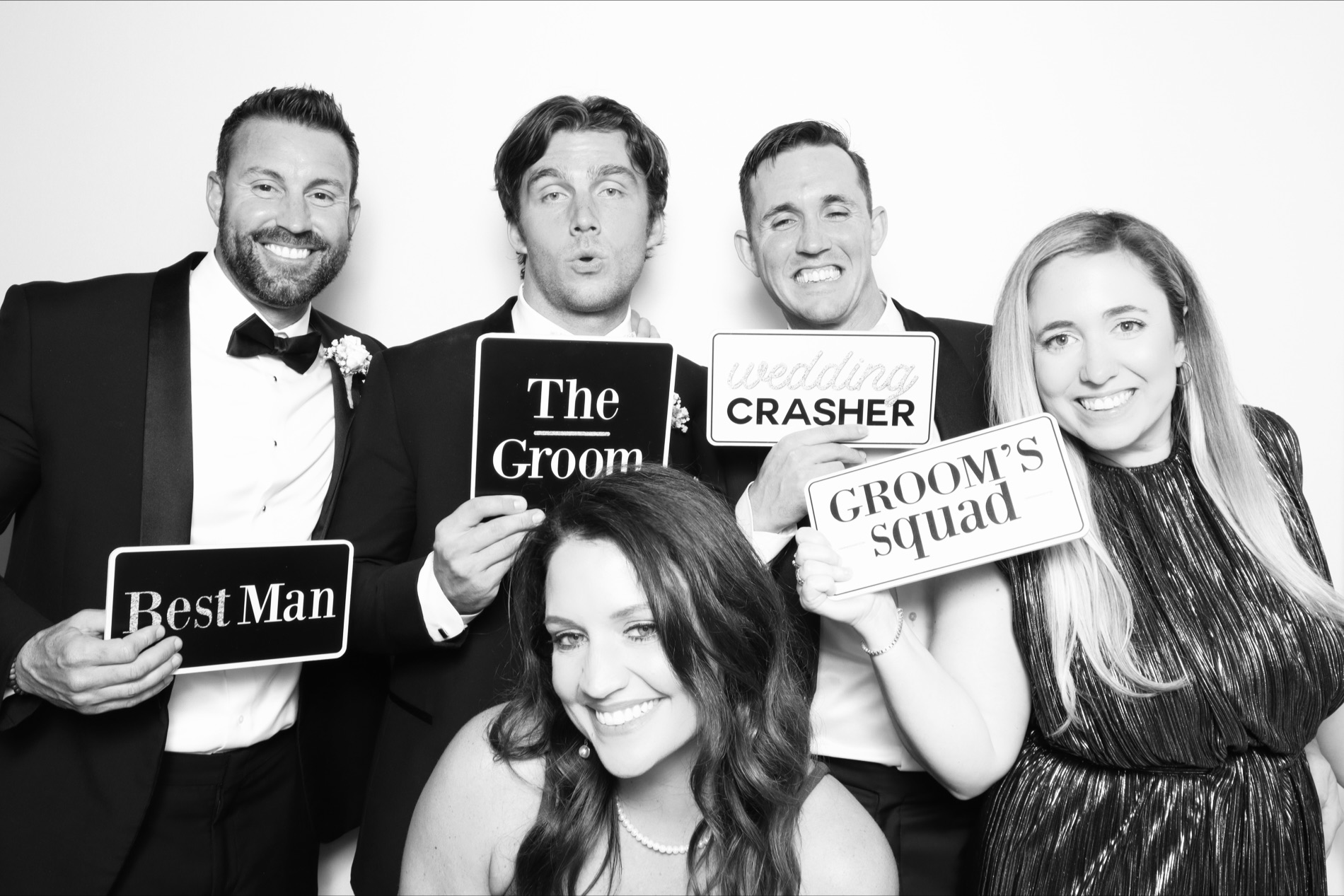 Wedding at Bella Cosa Weddings in Lake Wales, FL Glam Booth Photo Prints Wedding vendor