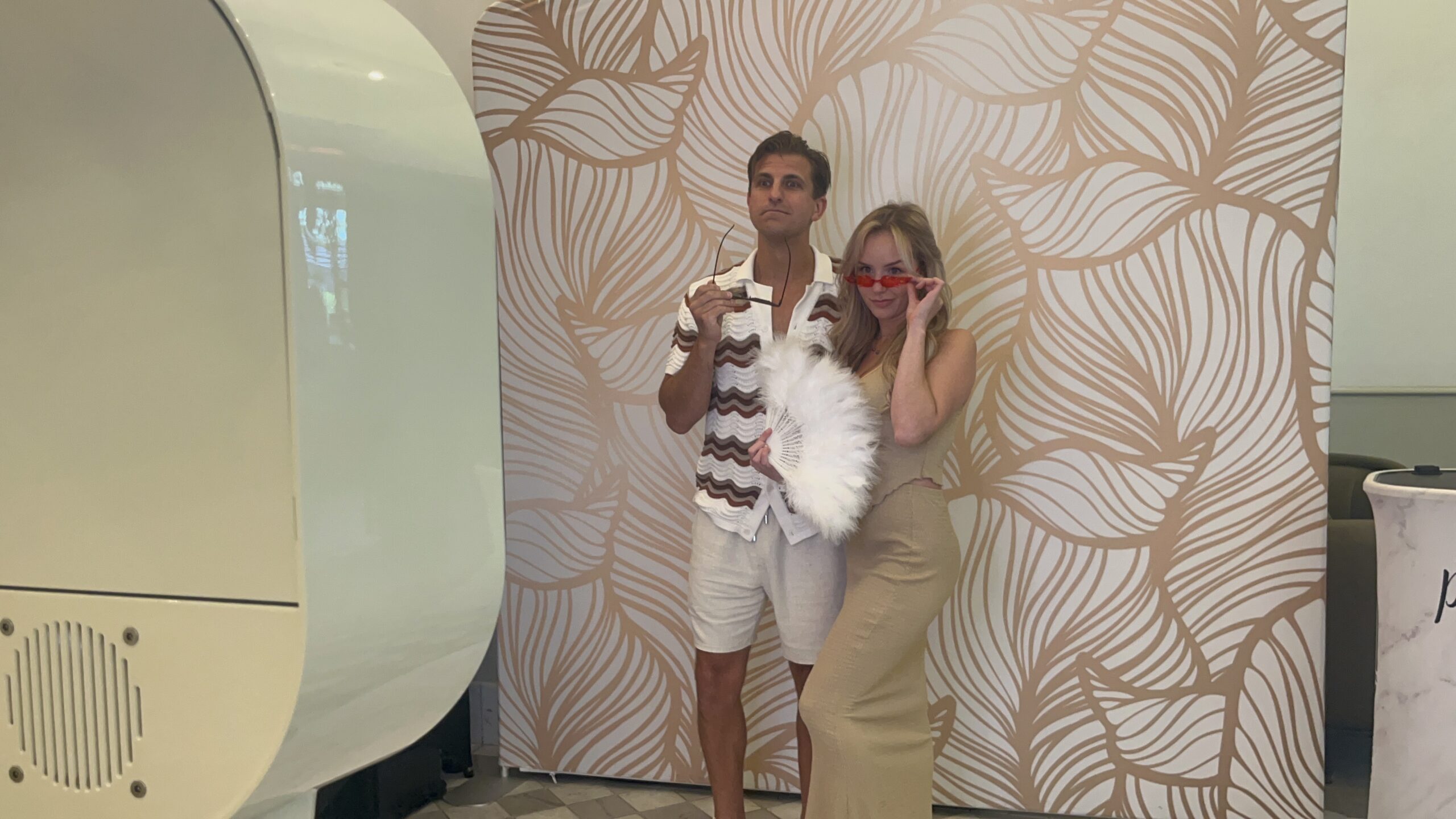 Photo Booth prints at Cora Waterstreet in tampa bay florida