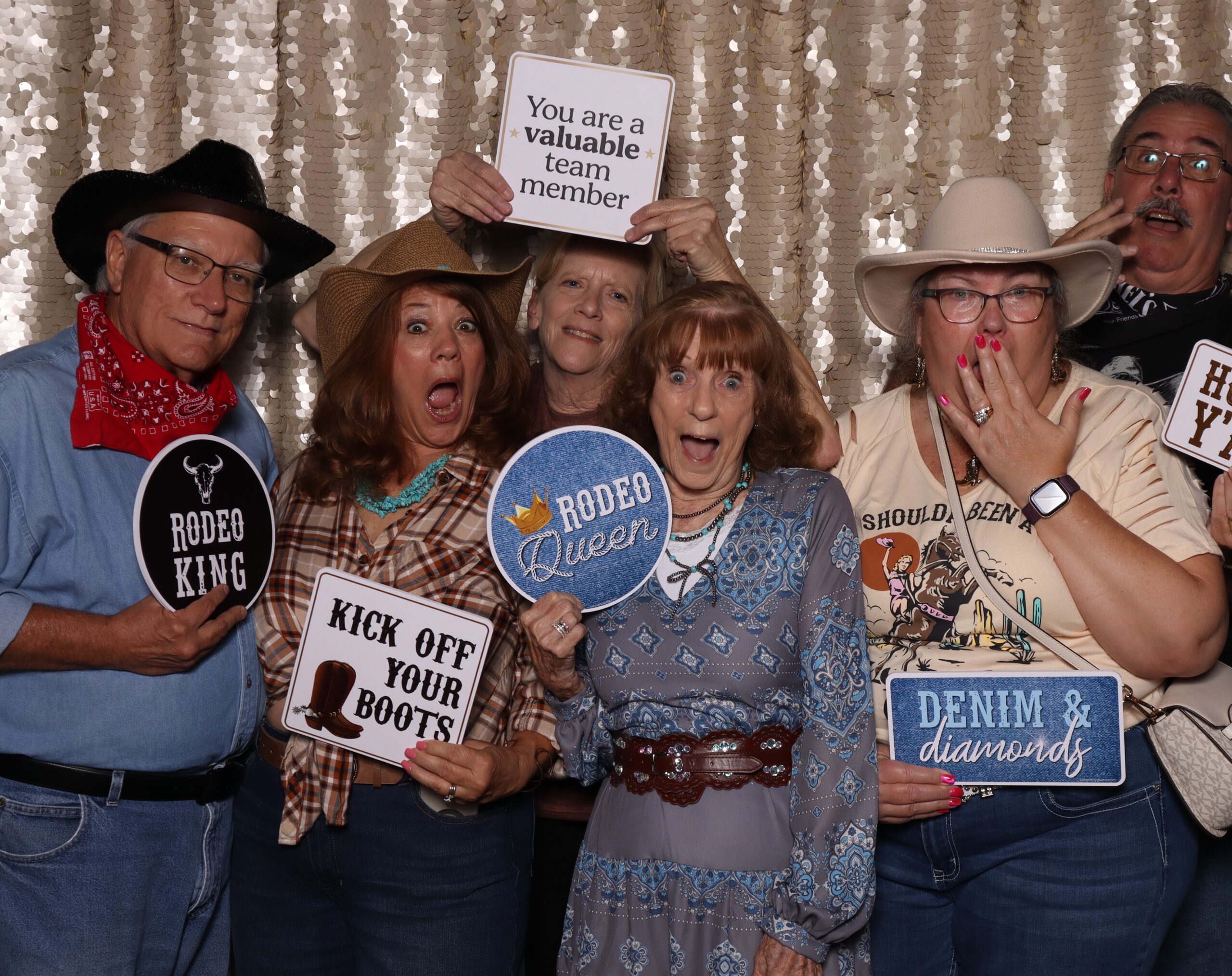Tampa bay Photo Booth rental rodeo theme Amalie arena
