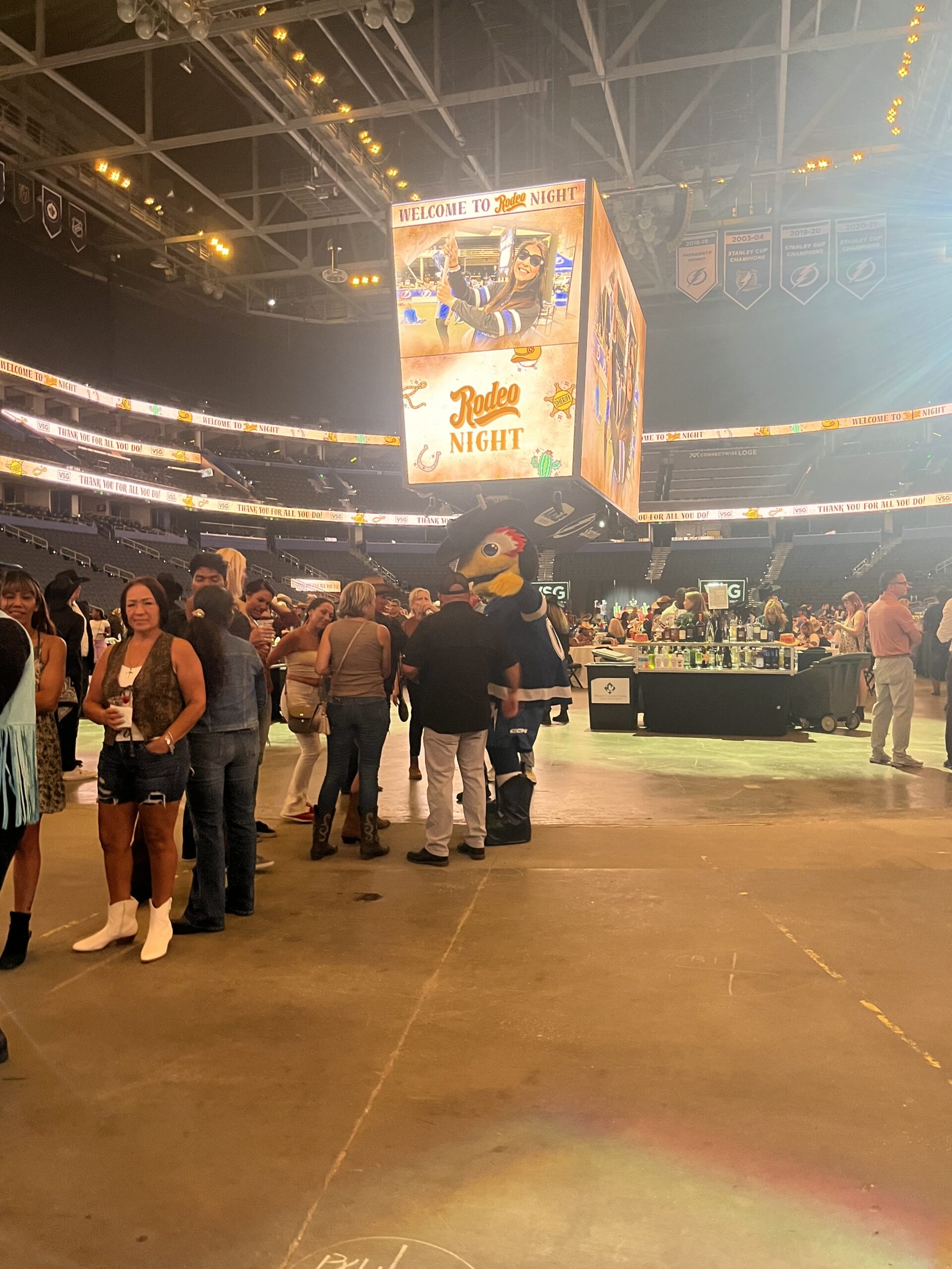 Tampa bay Photo Booth rental rodeo theme Amalie arena