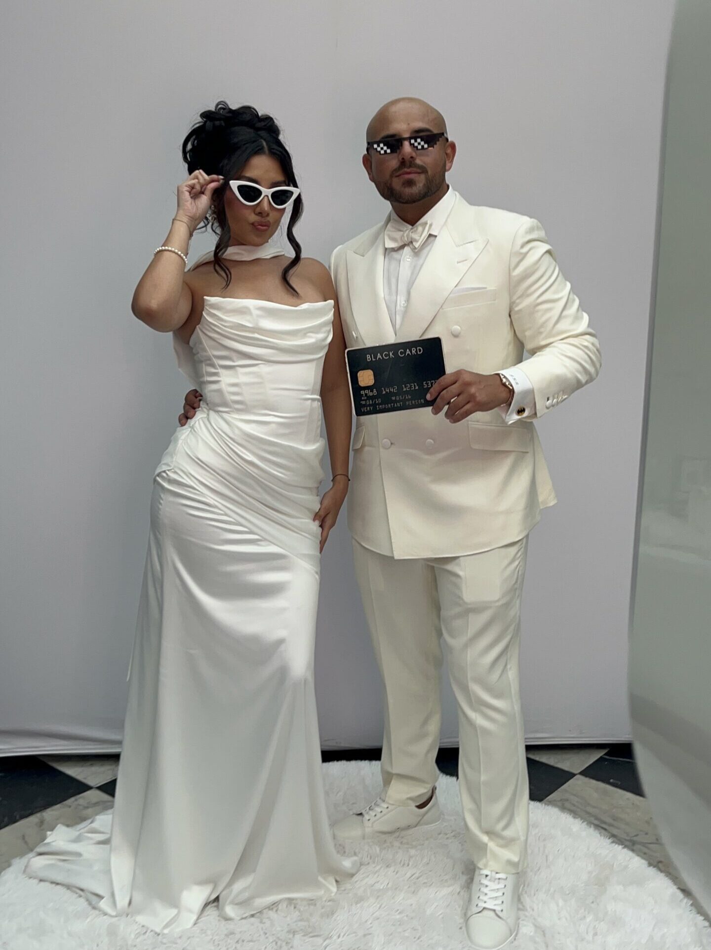 B&W Glam Booth Rental in Tampa Bay Event Venue Oxford Exchange