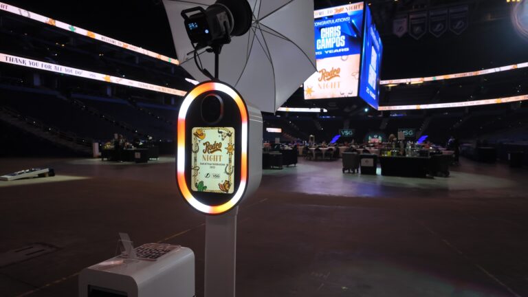 Tampa bay lightning hockey arena Photo Booth sports rental