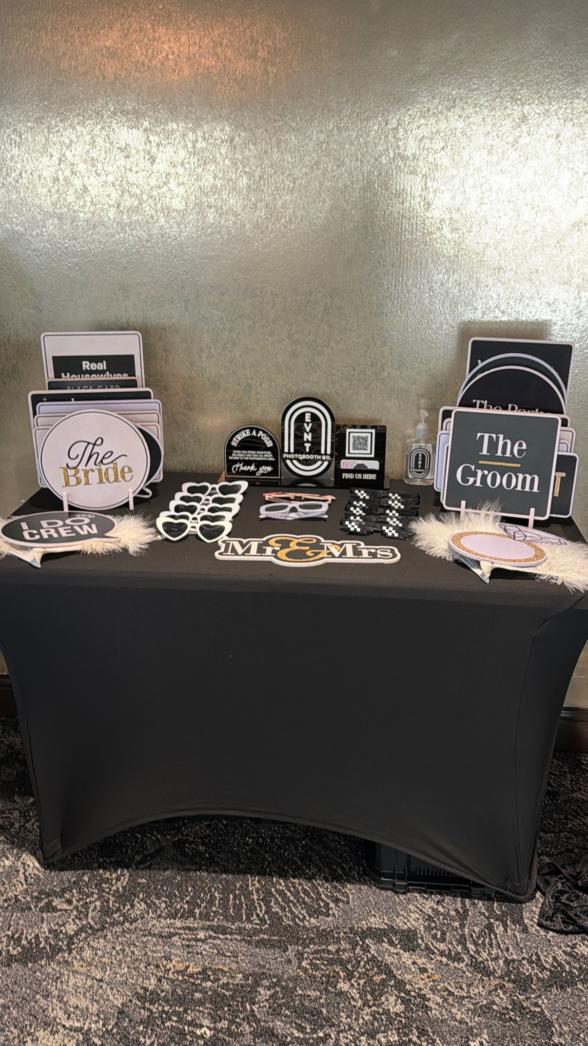 The Tampa Club Wedding Downtown Tampa Photo Booth Glam booth photo prints