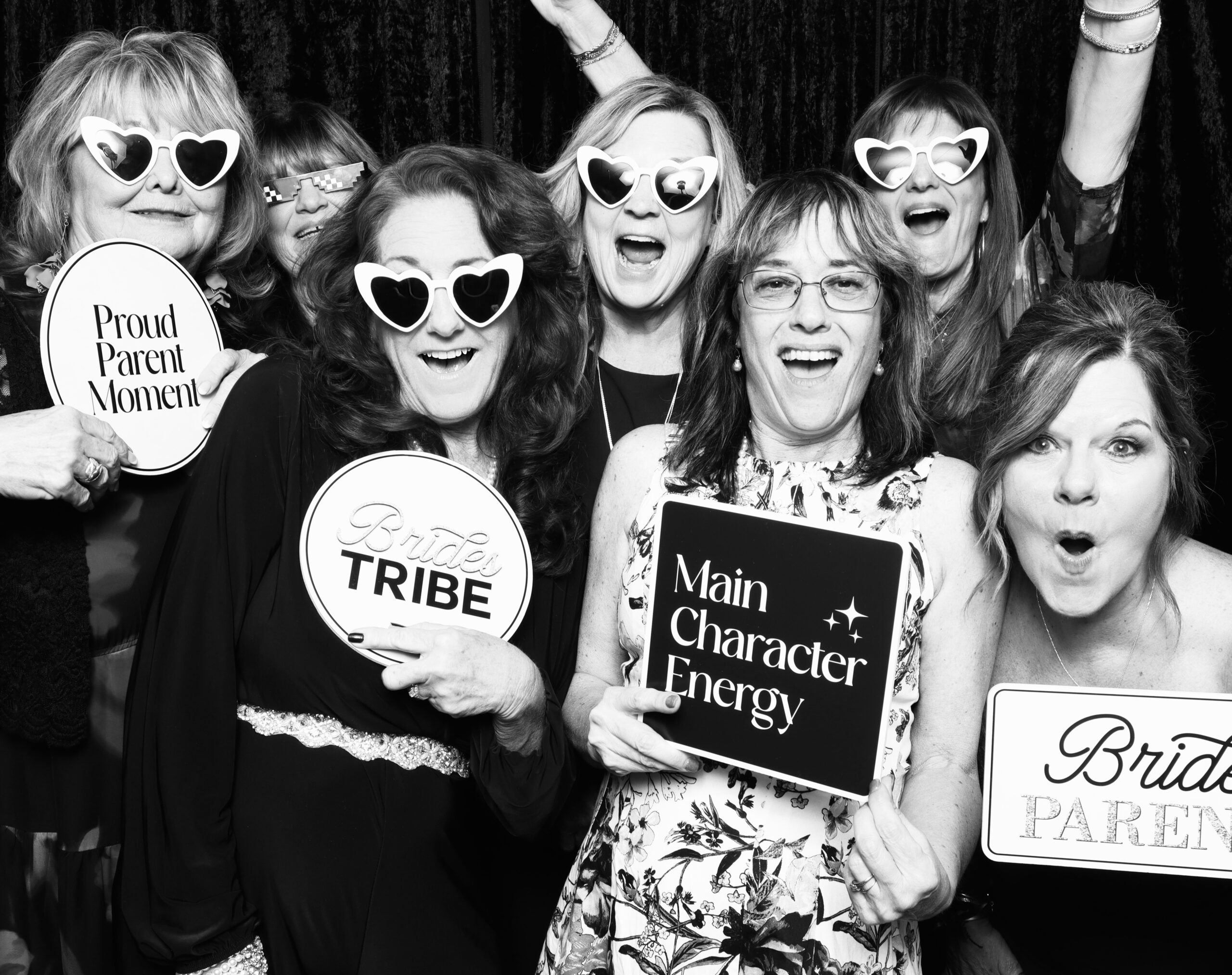 The Tampa Club Wedding Downtown Tampa Photo Booth Glam booth photo prints