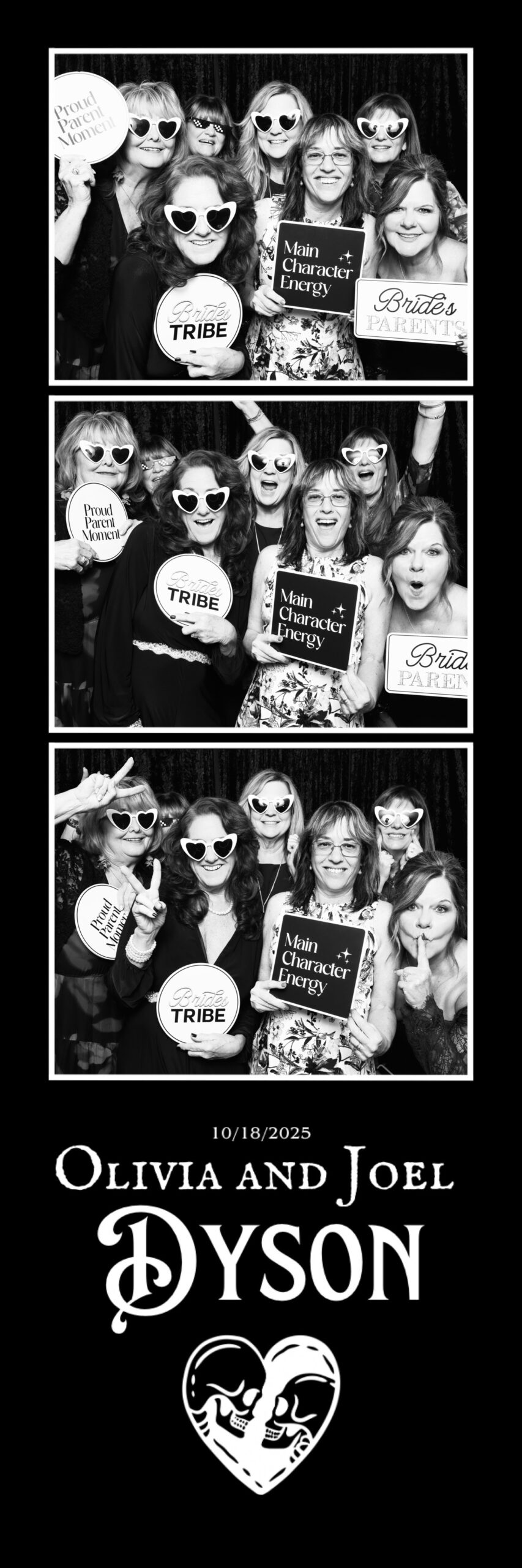 The Tampa Club Wedding Downtown Tampa Photo Booth Glam booth photo prints