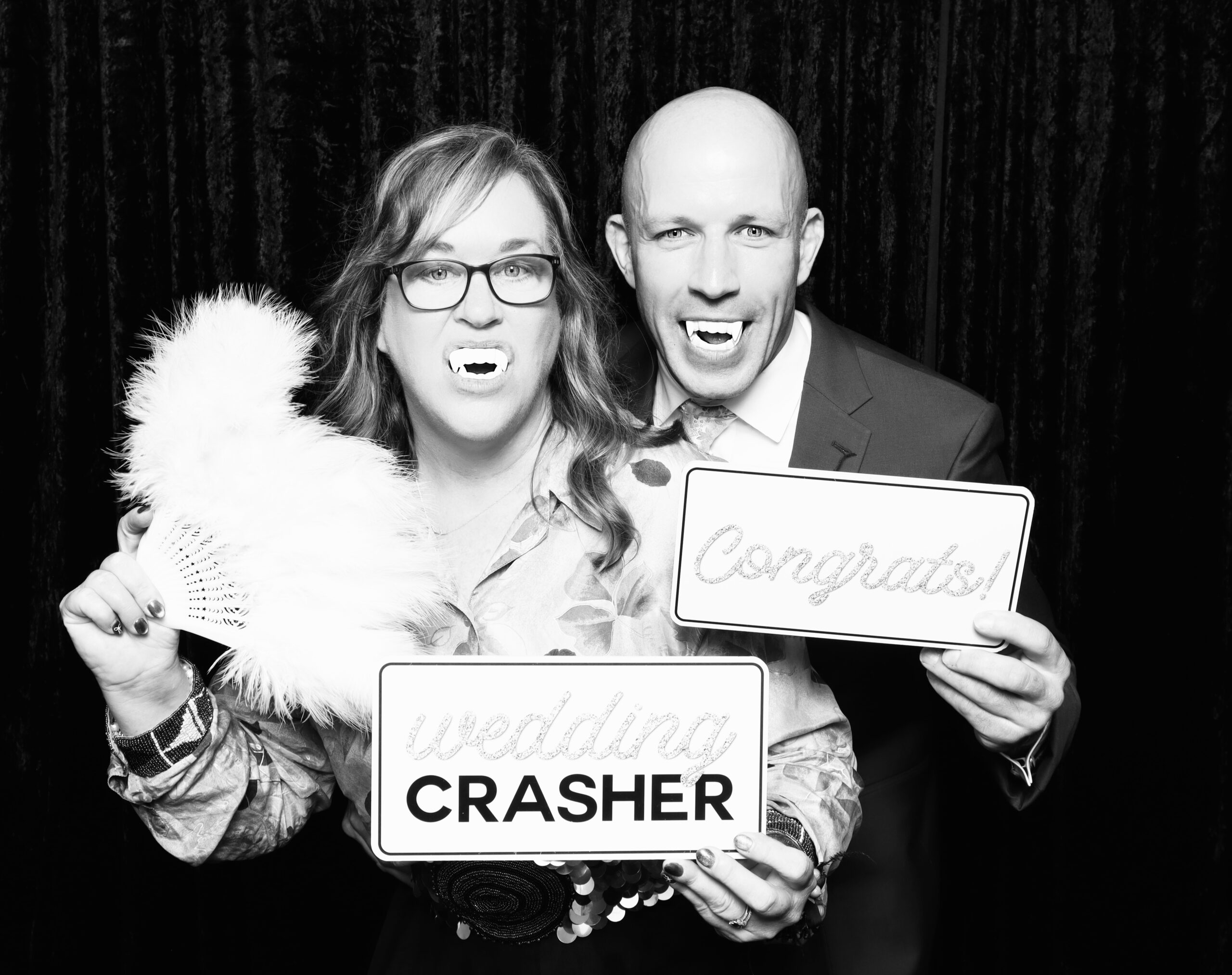 The Tampa Club Wedding Downtown Tampa Photo Booth Glam booth photo prints