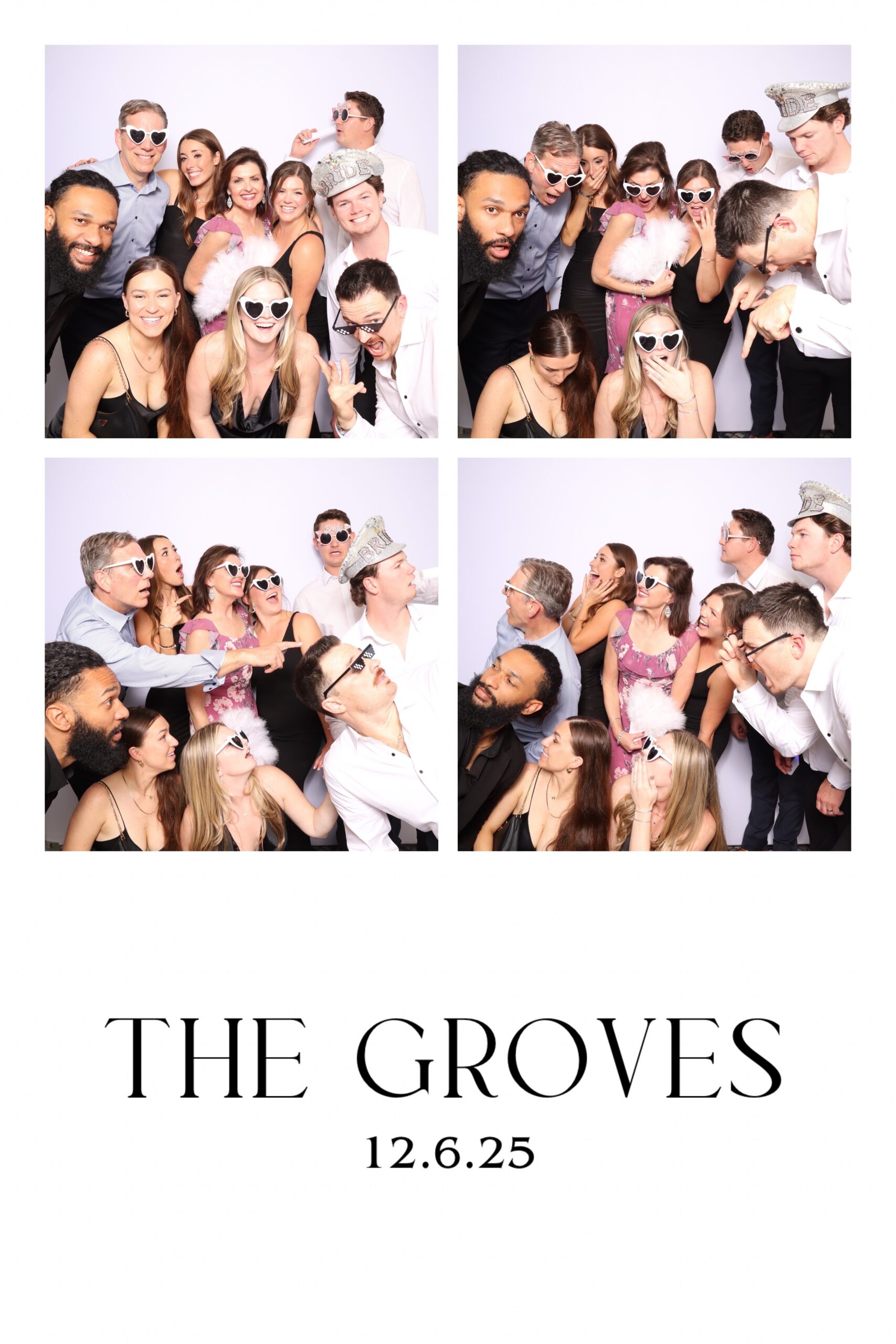 Photo Booth print template