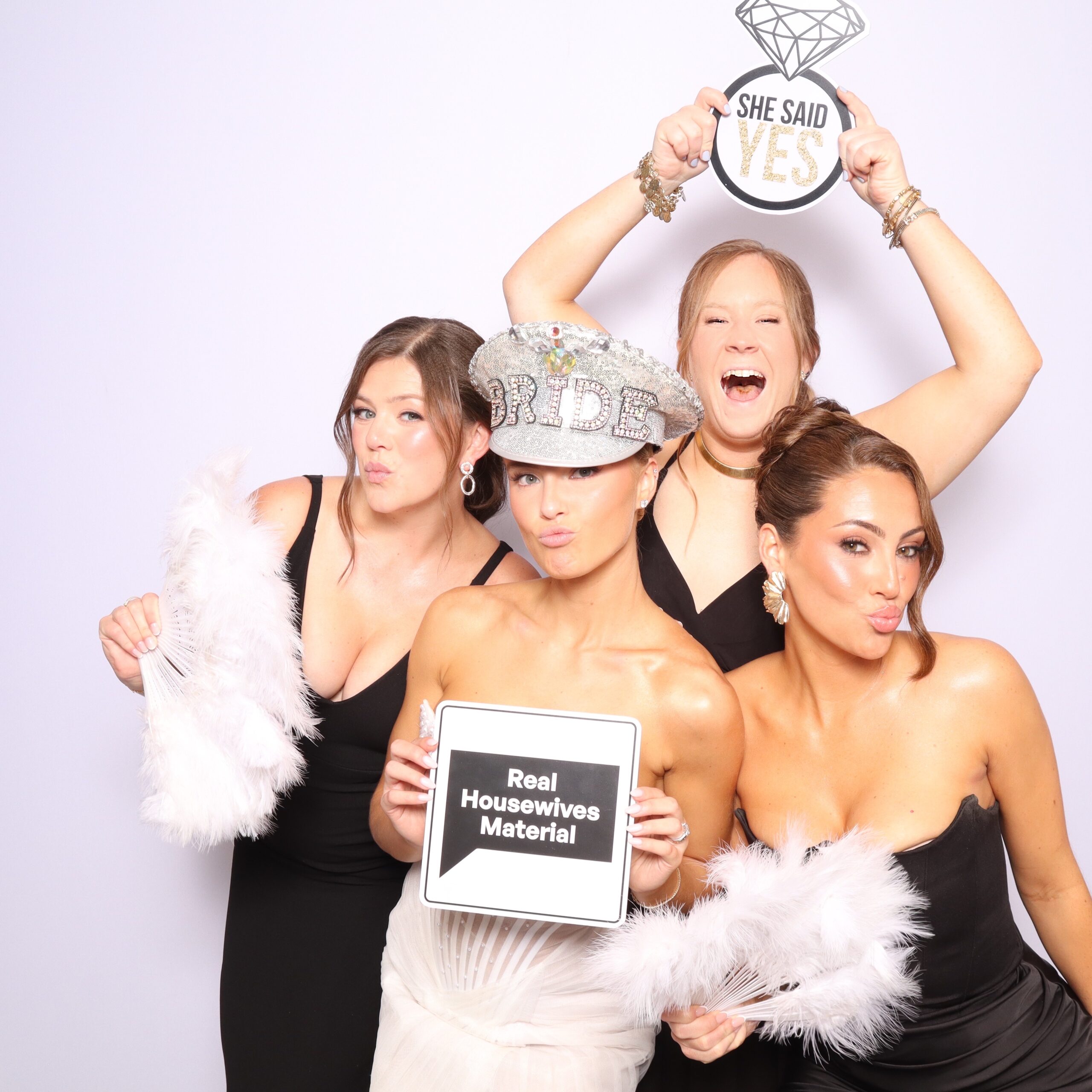 Photo booth with prints tampa fl wedding photo booth