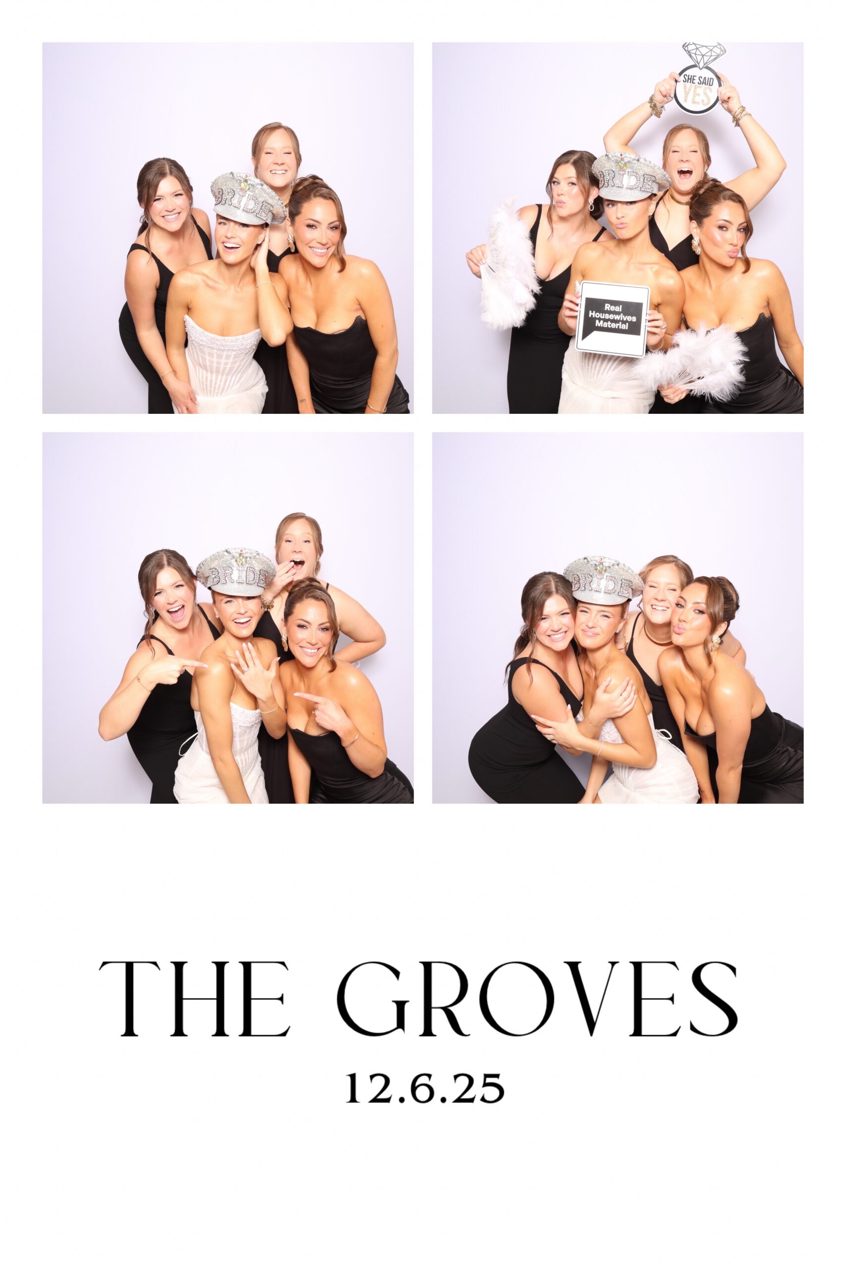 Photo booth with prints tampa fl wedding photo booth