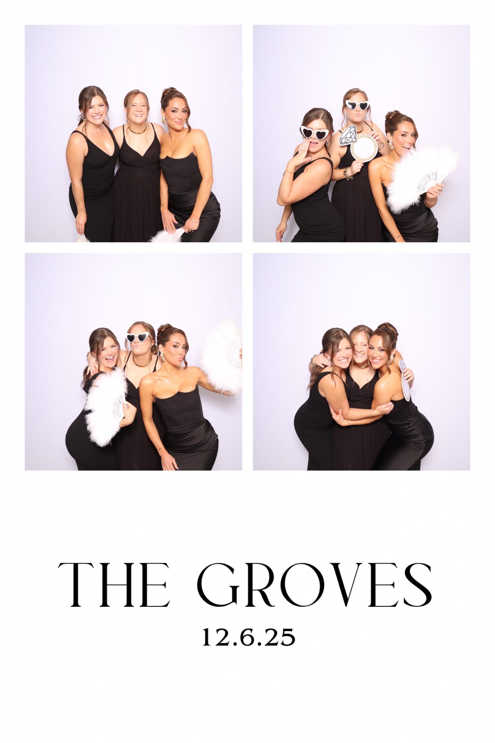 Photo booth with prints tampa fl wedding photo booth