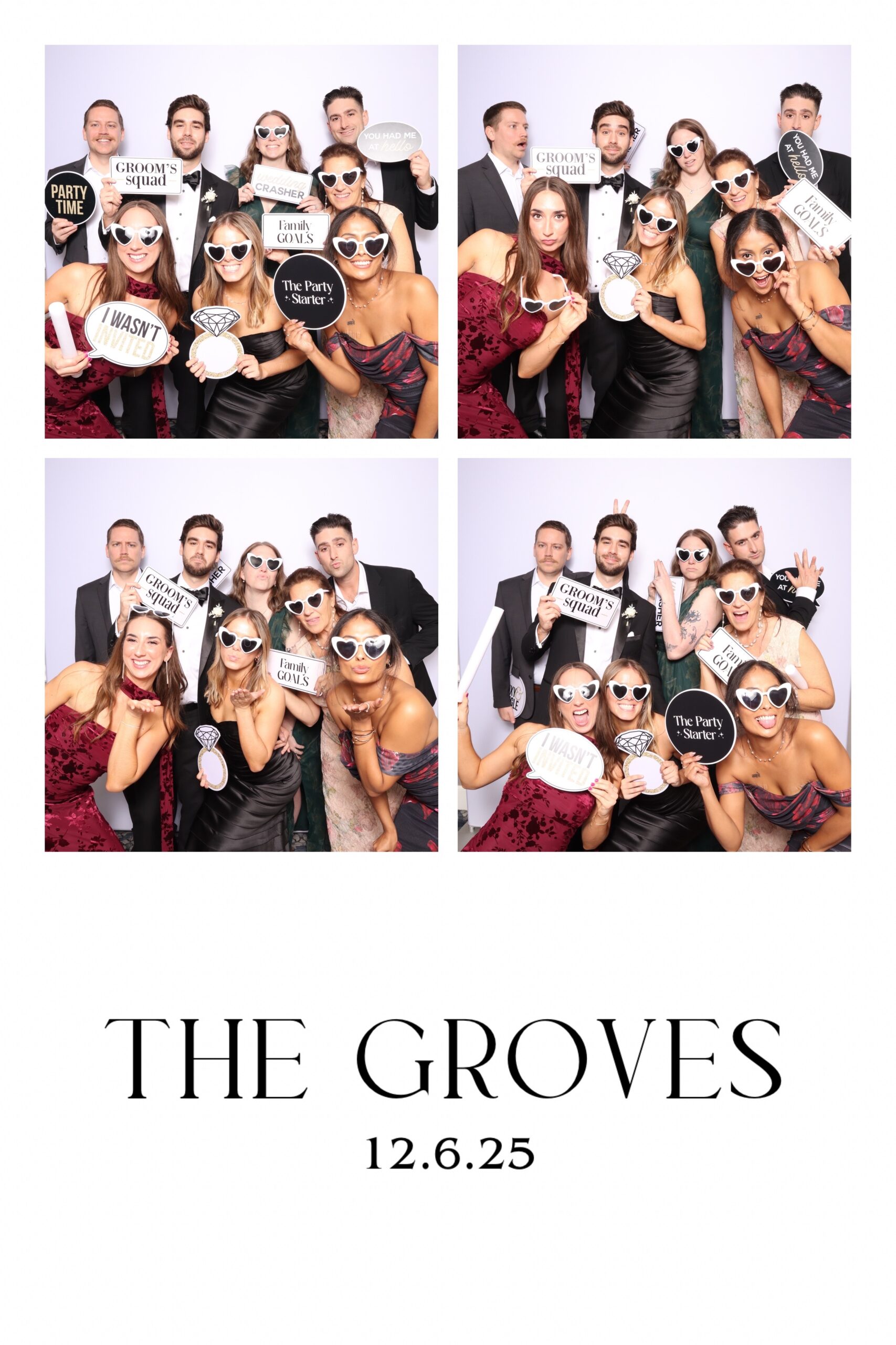 Photo booth with prints tampa fl wedding photo booth