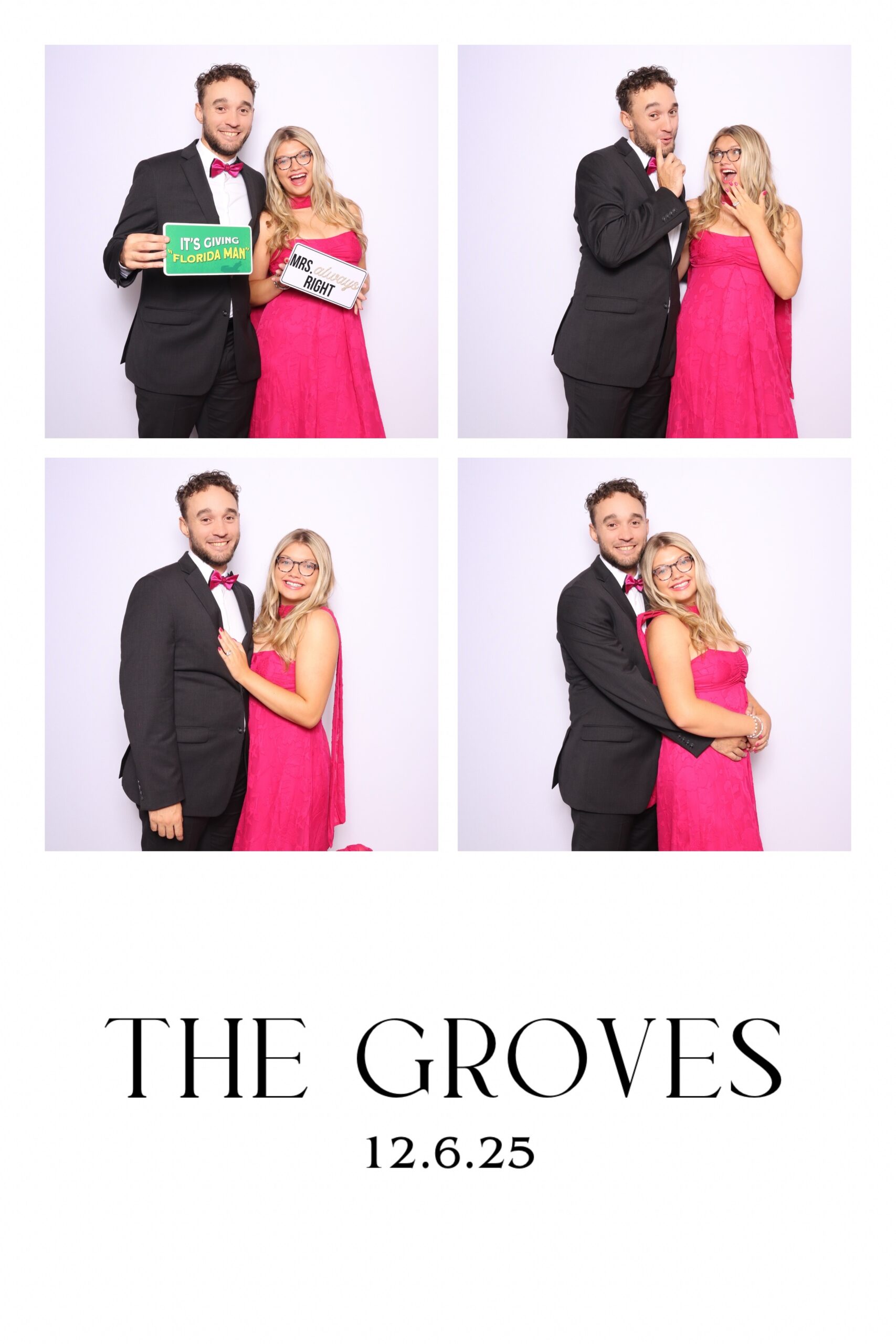 Photo booth with prints tampa fl wedding photo booth