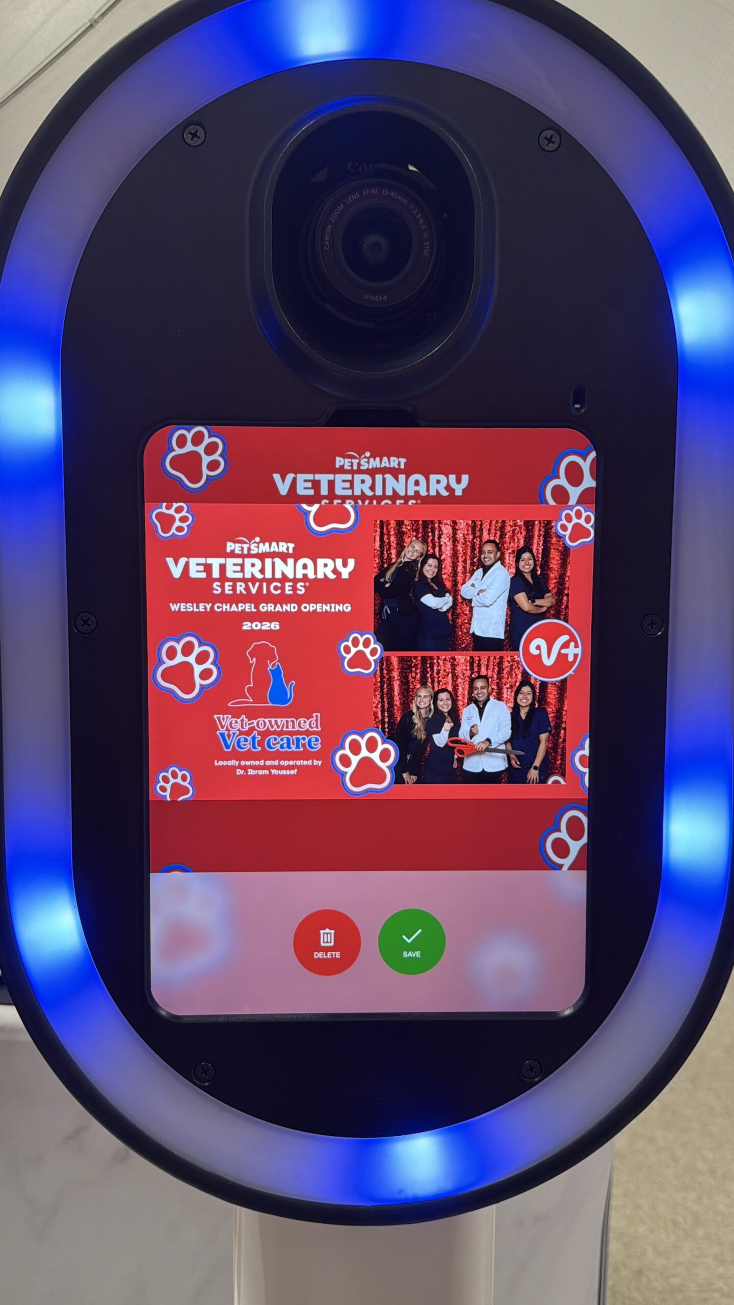 Photo Booth rental tampa bay pop up event brand activation