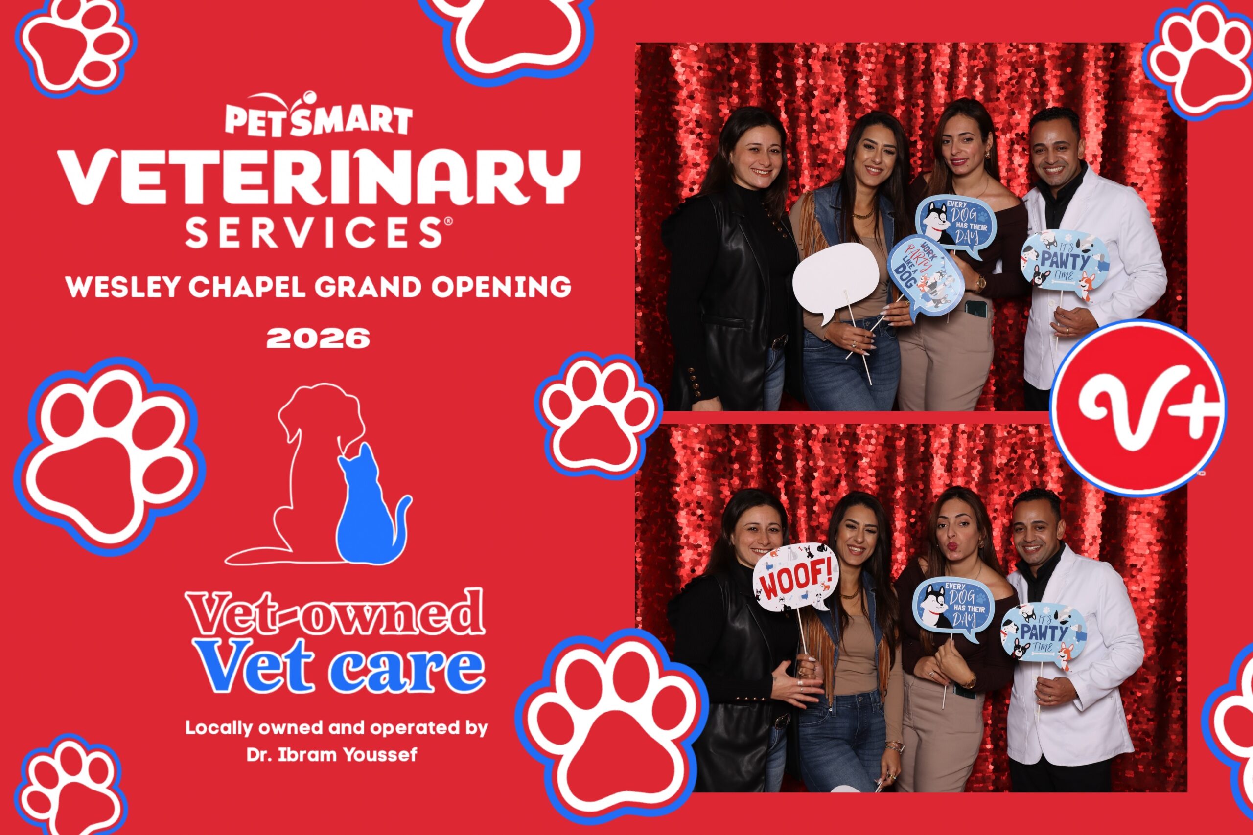 Photo Booth brand activation photo print template tampa bay