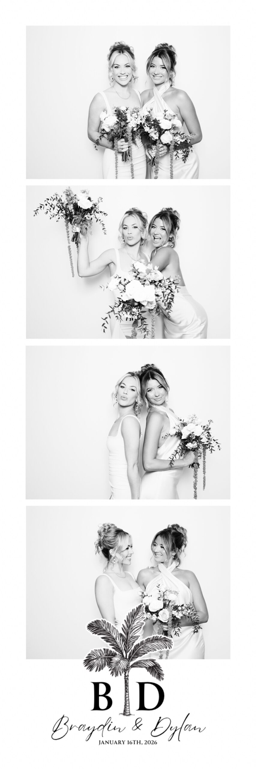 Studio glam booth Tampa Bay wedding