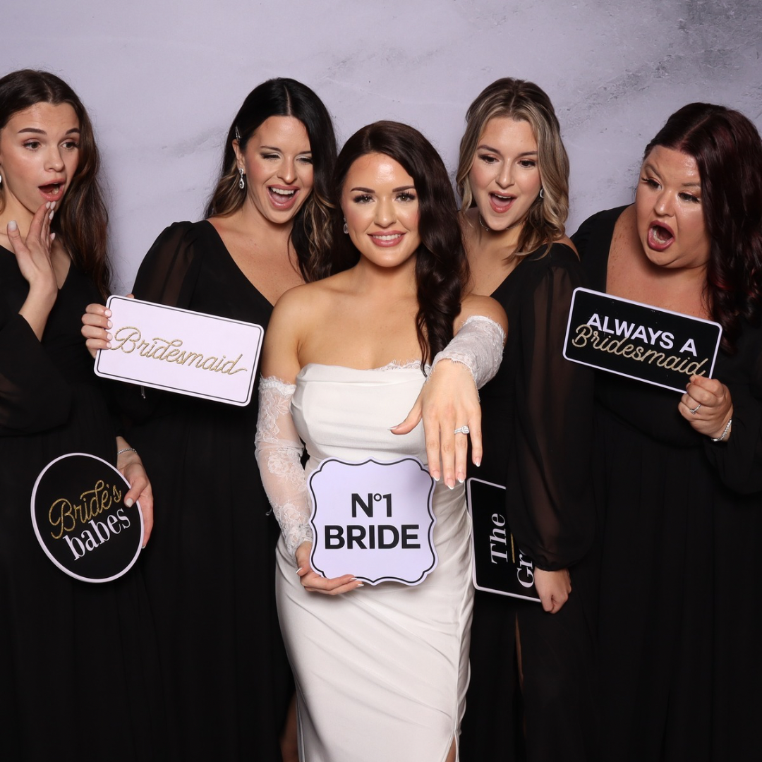 Wedding photo booth keepsake