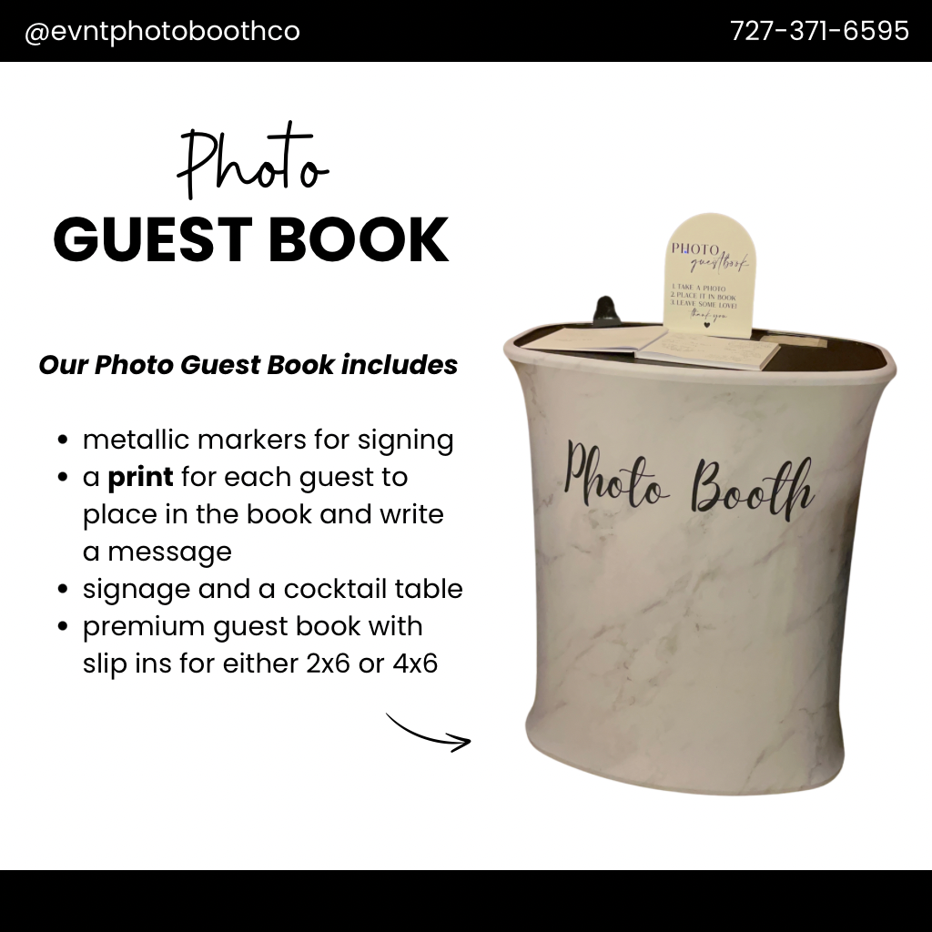 Wedding guestbook Tampa Bay wedding