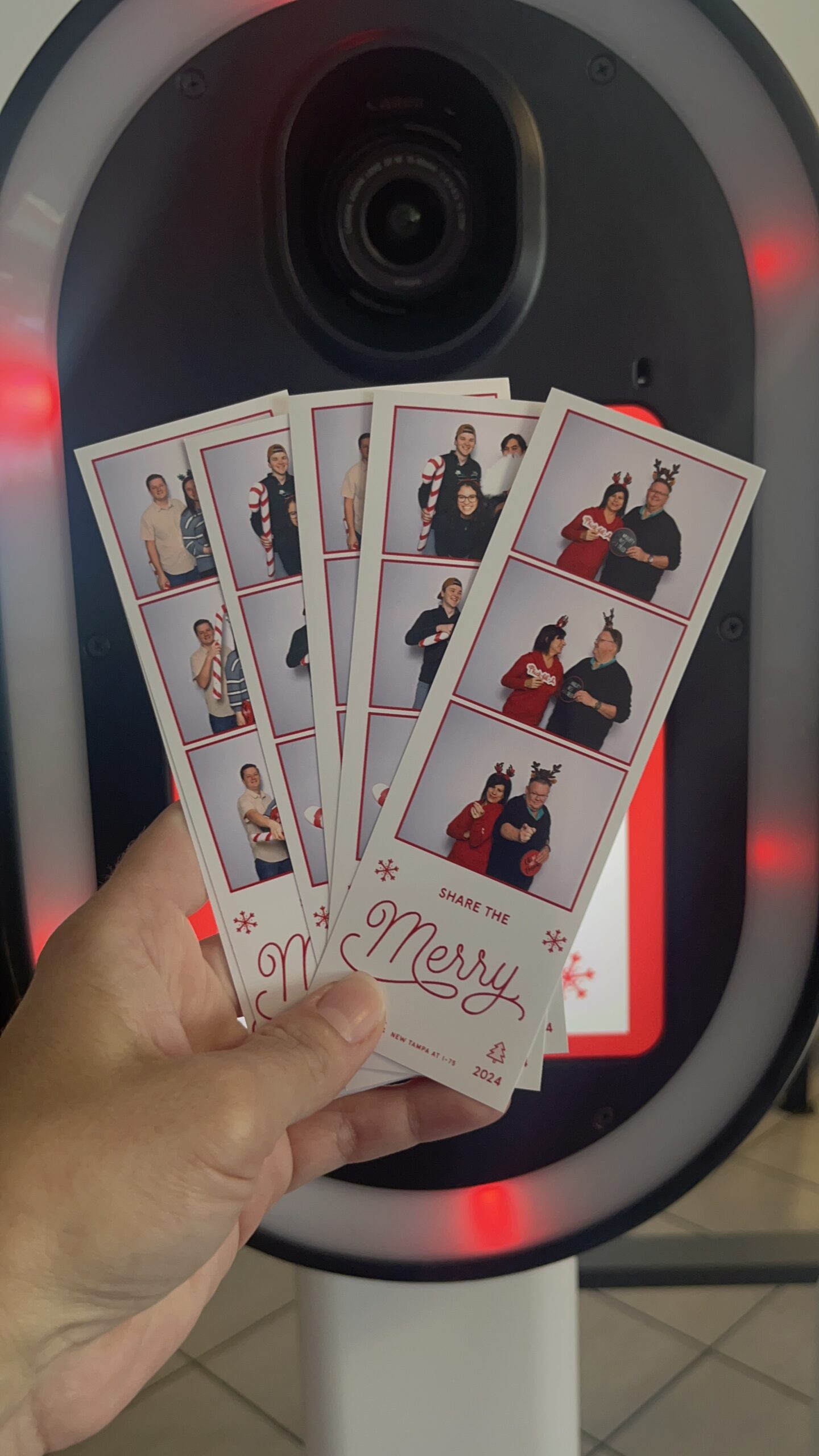 Holiday Photo Booth Rental in Tampa Bay for events and holiday parties
