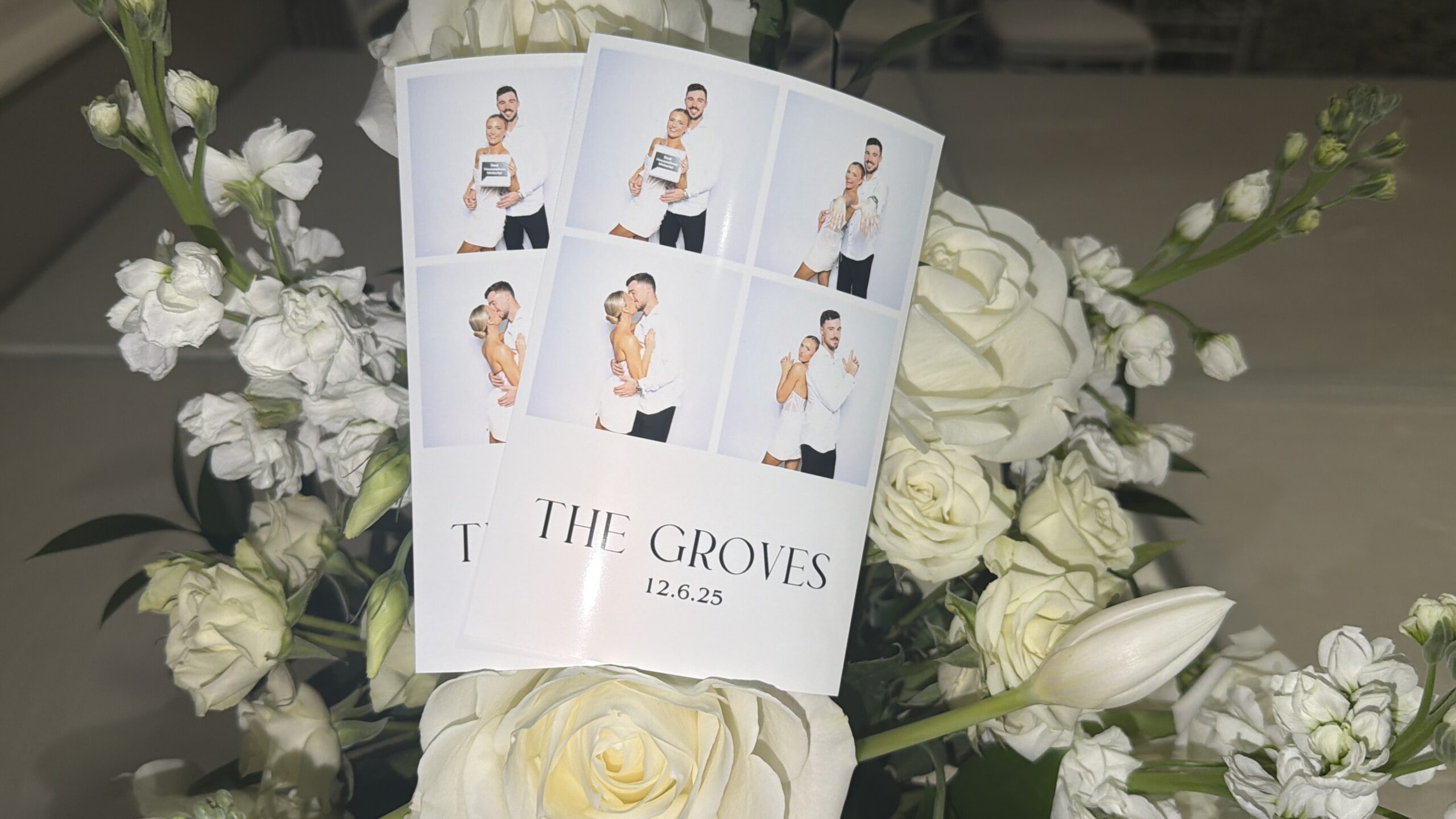 Hunters Green Country Club Tampa wedding photobooth