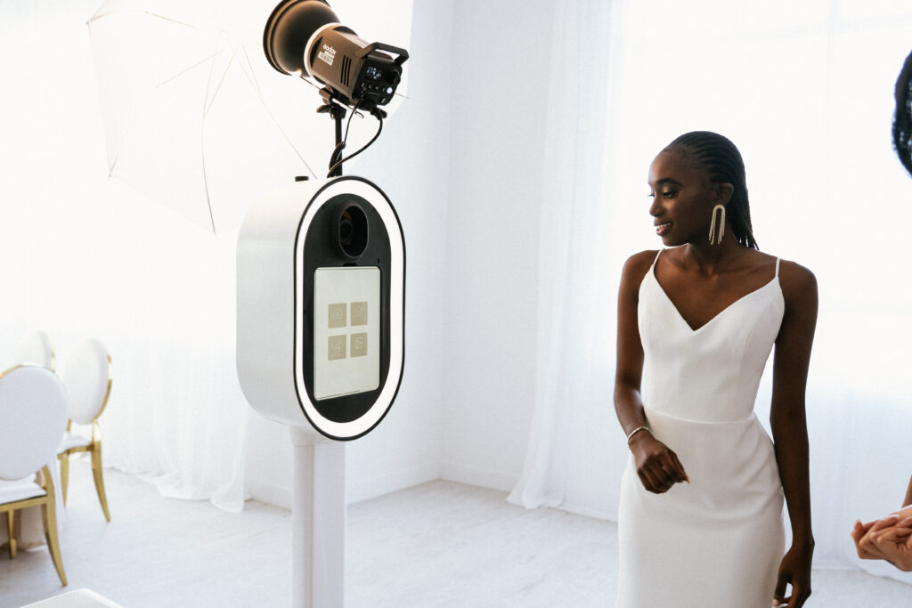 studio Photo Booth rental in tampa bay for weddings and events