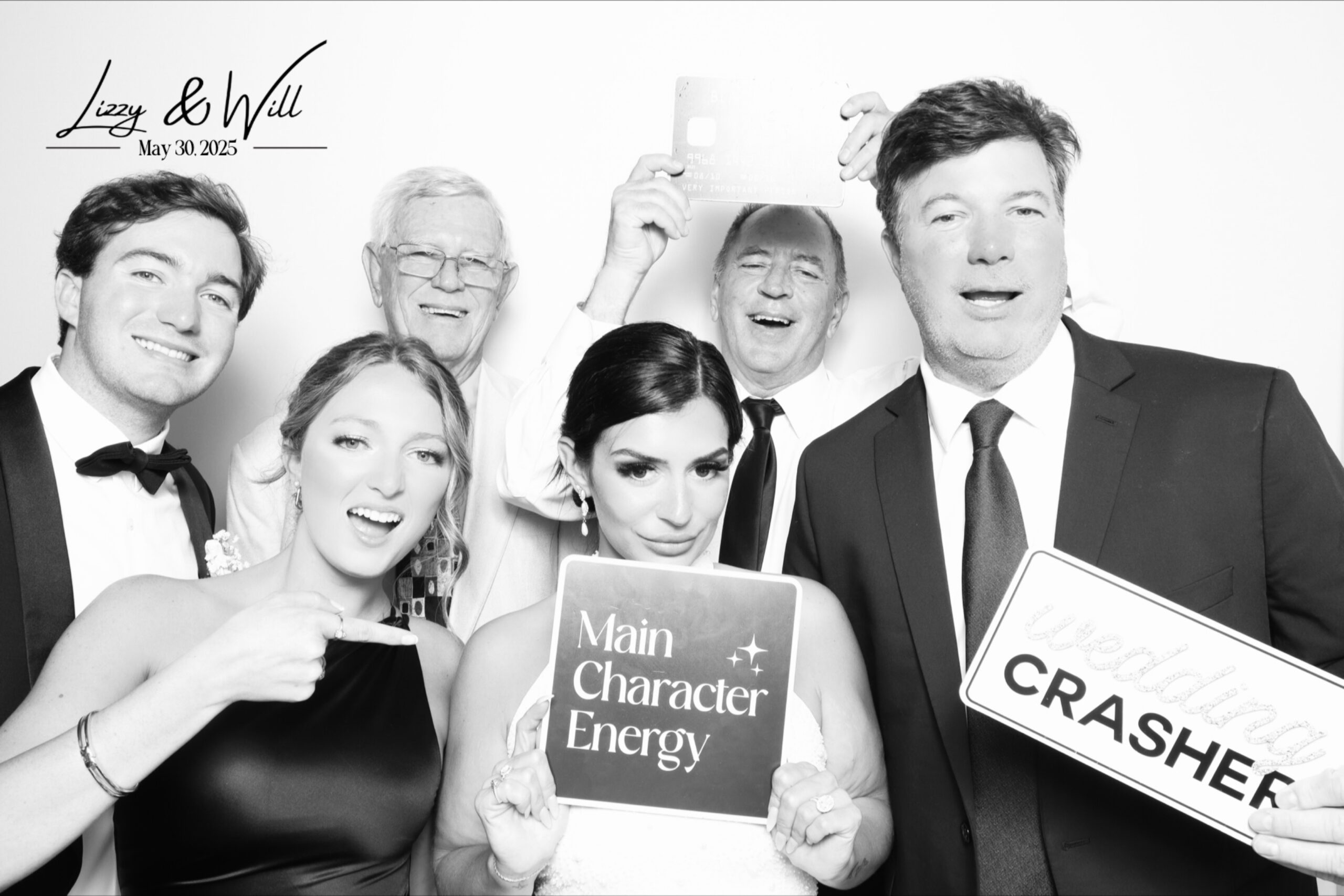 Wedding at Bella Cosa Weddings in Lake Wales, FL Glam Booth Photo Prints Wedding vendor
