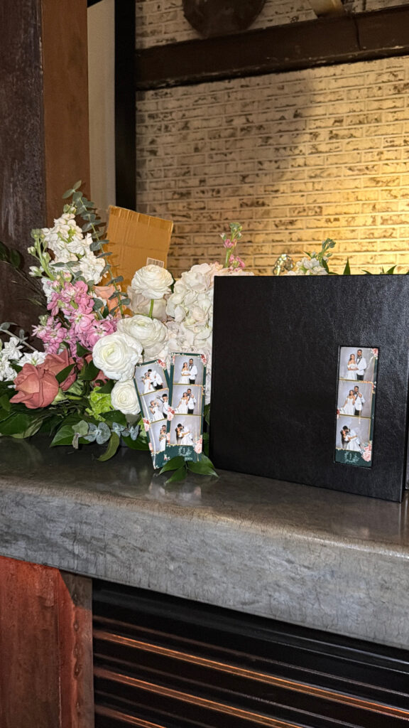 photo booth at white rock canyon in bushnell florida guestbook