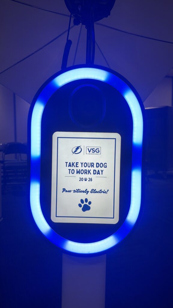 key chain Photo Booth station in Tampa Bay