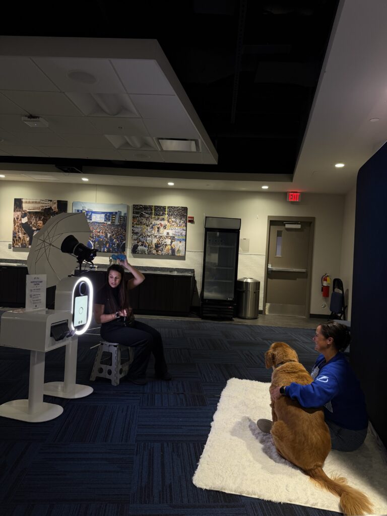 key chain Photo Booth station in Tampa Bay