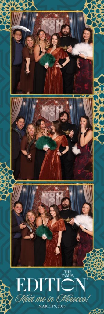 the tampa edition in downtown Tampa Bay, florida Photo Booth strip print rental Photo Booth the tampa edition
