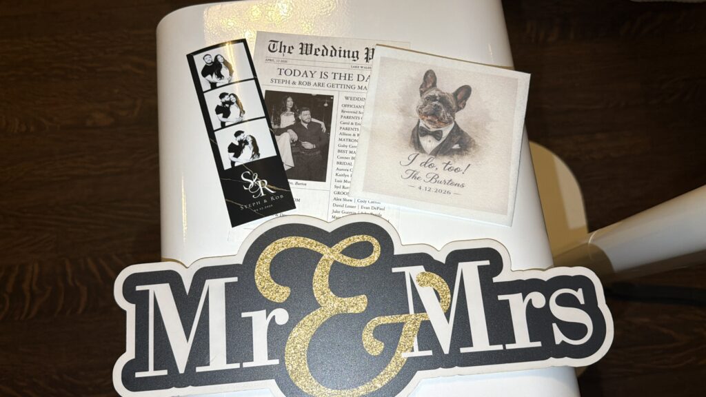Bella cosa wedding venue Photo Booth prints