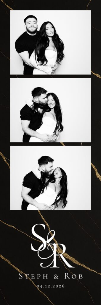 Photo Booth strip print Tampa wedding Photo Booth