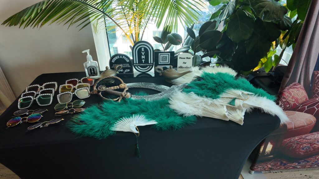 the tampa edition in downtown Tampa Bay, florida Photo Booth props