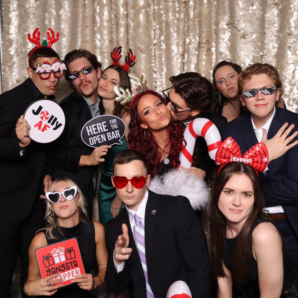Christmas holiday Photo Booth rental in Tampa Bay